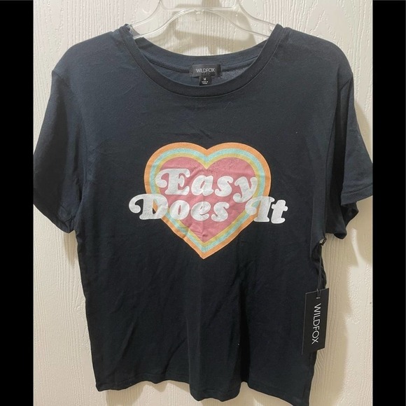 NWT Wildfox Easy Does It‎ Shirt - Picture 1 of 5